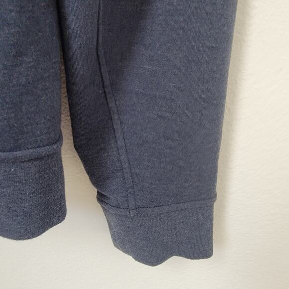 Lululemon City Sweat Zip Hoodie Heathered True Navy Sz Small Travel Performance - Picture 8 of 13